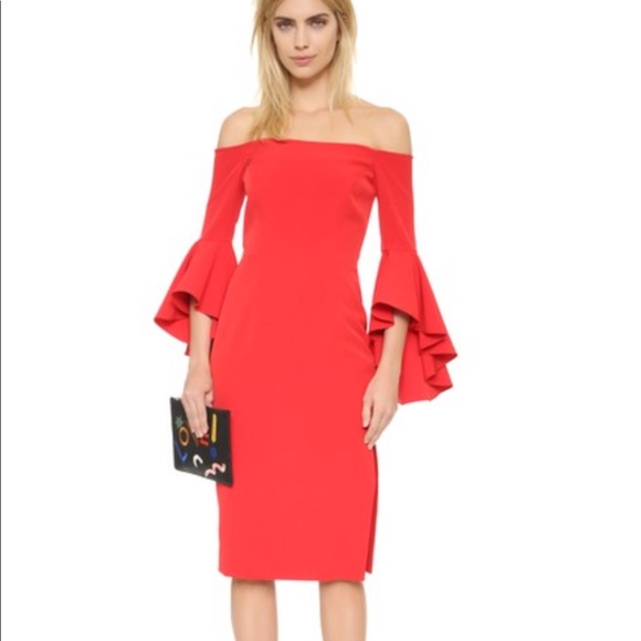 New Milly Selena slit dress - Picture 2 of 8